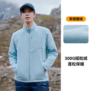 เสื้อแจ็คเก็ตขนแกะสำหรับผู้ชายฤดูใบไม้ร่วง ปกจั๊ม กระเป๋าซิปหน้า อบอุ่น ขนแกะ แจ็คเก็ตโพลีเอสเตอร์ วัสดุกันหนาว เสื้อคลุมกันหนาว