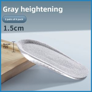 XIANZHAO | AJ Special Silicone Insoles Heightening Comfortable Invisible Mens Shoes Sturdy Non-Slip Ideal For Small Stature Ladies