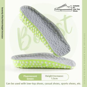 ZUYINBULUO | Elevating Insoles for HOKA ONEONE Clifton 9 Running Shoes 7/10 Height Increase