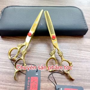 Kéo cắt tóc cao cấp tay rồng KAI 6.0