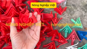 100 cái Tắc Kê Đất + 220m dây 3mm thừng pp - Mỏ Neo Đất Chằng Cây Chống Ngã