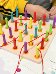 Cognitive Training Board for Children Aged 4-6 Years Old Kindergarten Middle Class Sensory Integration Training Educational Toys