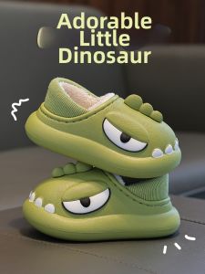 BENBENZHU | Waterproof Warm Fluffy Slipper For Kids