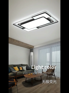 LEDCeiling Lights Modern Design 3 colors Dimmable With Remotes apartment essentials Living Room Center Light Indoor Lamp