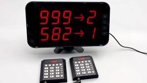 Wireless Queue Call Number System Priority Numberer Machine for Office Consult Room Counter Hospitals Nail salon Pet Clinic 优先号器 排队号码