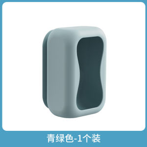 Adhesive Silicone Tissue Box Bathroom Soft Pull Tissue Holder Home Storage Organizer No Drilling Required