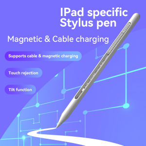 ZUZG Stylus Pen for iPad Cable And Magnetic Fast Charge Apple iPad Pencil with Palm Rejection Tilt Control Work for 2018-2023 iPad Air 3/4/5 iPad Mini 5/6 iPad 6/7/8/9/10 iPad Pro 11"/12.9"