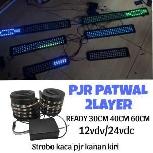lampu SETROBO KACA PJR UNIVERSAL 2layer full mode 12v 24v mobil trcuk bus