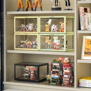 Clear Plastic Storage Display Case Model Display Shoes Storage Box Toys Organization and Display
