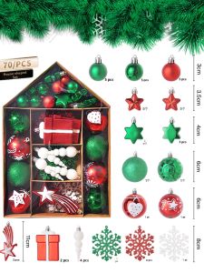 BEAUTY IN THE LIGHT | Christmas Decorative Ornament Set