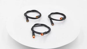 M8 62.8CM 3Pin Waterproof Connector Wire Male to Male/Male to Female/Female to Female for E-Bike Brake Signal Sensor