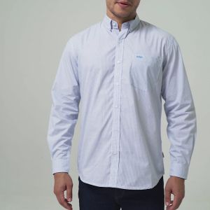 Lee Cooper Long Shirt Kenny Black White