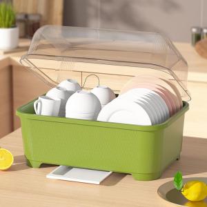 Water Draining Dishware Storage Rack