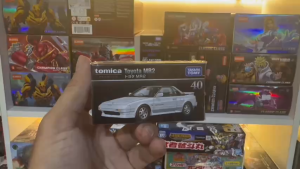 Mô Hình Xe Kim Loại Cao Cấp Takara Tomy Tomica Premium No.40 Toyota MR2 (Tỉ Lệ 1/60)