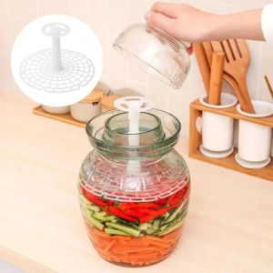 Pickling Jar Pressure Tool Pickle Jar Press Cabbage Press Fermentation Weight Press for Kitchen Home Cooking Making Kimchi