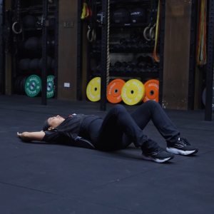 Ab Mat Black for Sit-Ups and Core Workout | Non-Slip Exercise Mat for Home and Gym Use