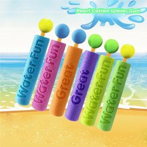 1 Piece of Kidsrens Toys New Summer Pull-Out Water Cannon Kidsrens Mini Foam Water Gun Outdoor Beach Water Cannon Toy Suitable for Boys and Girls Suitable for Various Holiday Gifts in Summer
