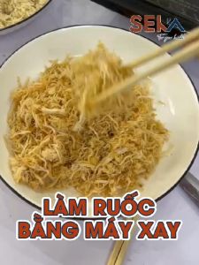 (Tặng Kèm Lưỡi Đánh Ruốc) Máy Xay Thịt 2 Cối Thủy Tinh SEKA SK2287 (Model 2024) - Hàng Chính Hãng