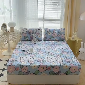 Waterproof Bedsheet Single/Double/Queen/King Size Quilted Foam Mattress Cover bed sheet Mattress Protector