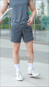 Quần Short Nam Mentoris Quần Short Thể Thao Vải Gió Cao Cấp Mềm Nhẹ Dễ Vận Động  MASA25S011
