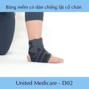 Băng mềm có dán chống lật cổ chân United Medicare (D02)