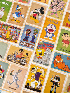 Đồ Trang Trí Tủ Lạnh Hình Hoạt Hình Cổ Điển Nhớ Về Thời Thơ Ấu Bộ Phim Hoạt Hình Đồ Trang Trí Tường Ảnh Bộ Đồ Trang Trí