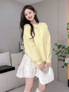 CHOUXIE | Dopamine Stimulating Girl French Style Long Sleeve Dress