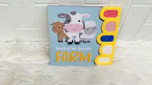FARM Touch & Feel Sounds Board Book