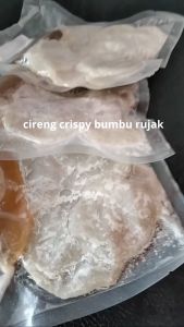 cireng crispy isi 10 bumbu rujak enak free sambel rujak