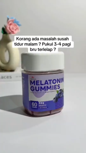 [SLEEP SUPPORT] Melatonin 6mg Gummies for Deep Sleep Stress Relief and Relaxation