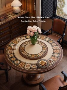 FANJUTAIDU | Vintage Style Waterproof and Oil-Resistant Table Mat