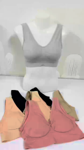 เสื้อในไซส์ใหญ่ ESUNA สปอร์ตบรา สปอร์บรา ไร้โครง ผ้านิ่ม สินค้ามีหลากสี ราคาโรงงาน 35-95KGใส่ได้