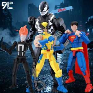 Bandai | 9L3D Super Hero Dark Creature Flame Ghost Claw Warrior Figure Collectible Action Comic Lovers Figure Toys Dummy13 Model For Gift