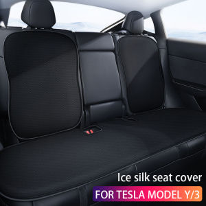 Ice silk seat cover For Tesla Model Y/Model 3 2018-2026 Y junipe ventilation breathable comfortable car seat cushion accessories