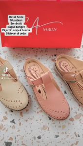 SEPATU SANDAL SA SABIAN WANITA SLOP WANITA S37/WIDIA 10/SL04