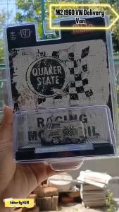 M2 1:64 Mijo 1960 VW Delivery Van Quaker State Weathered