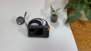 กล้องเอนโดสโคป หน้าจอ IPS 4.3 นิ้ว 1080P HD ใช้หลายฉาก การซ่อมแซมท่อ การซ่อมแซมรถยนต์