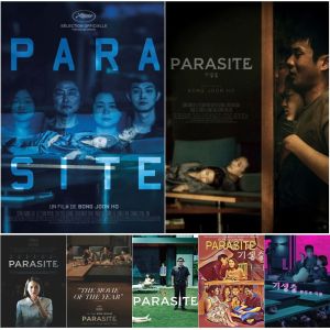 Korean Movie Parasite Poster Canvas Wall Art Print Painting Bedroom Study Studio Living Room Decoration