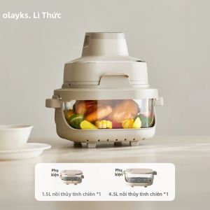 Olayks | Lò Nướng Kính Trừơng Nóng Nhanh Dung Lượng Nhỏ Không Cần Lật