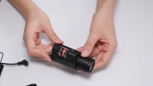 【Shipping From Manila+COD】100% Original Tactical Laser Sight LED Flashlight Combo Fits 20mm Mount For Outdoor 650nm Red Sight with Free Battery