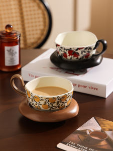 Elegant Ladies French Retro Coffee Cup