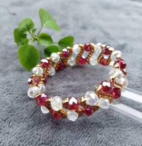 isi 10.pcs grosir gelang.gelang crystal.gelang murahgrosir aksesories.gelang terbaru