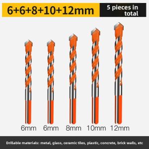 LECAN | Tile Multipurpose High-Hardness Alloy Concrete Drill Bits
