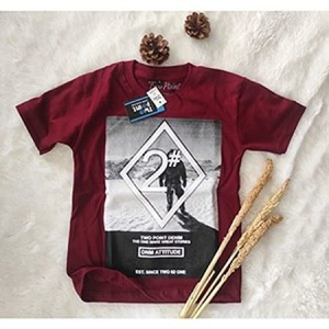 Kaos Distro Anak Laki-Laki dan Perempuan Usia 1-10 tahun TwoPoint Kaos Anak Motif CITY