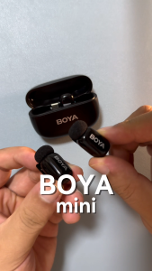 BOYA mini micro không dây mic livestream micro thu âm mic không dây micro mini cho vlog iPhone Android
