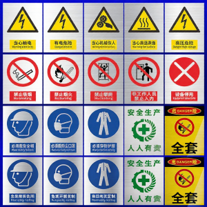 RUIKELAIXIANG | Caution Signage Aluminum Plate