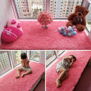 Cute Cashmere Stuffed Window Cushion Ledge Cushion Bedroom Internet-Famous Decoration Carpet Custom Tatami Balcony Cushions