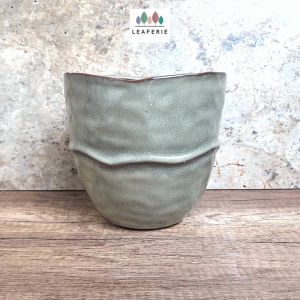 The Leaferie Zane plant pots Ceramic flowerpot flowerpots flower pot planter planters