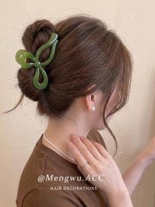 MENGWU | Irregular Bow Hair Clip Female High-end Fashion Accessory