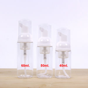 ขวดปั๊มโฟม กลมใส รุ่นTP 40/50/60 ml ขวดปั้มมูส ขวดเปล่า ใช้ใส่ โฟมล้างหน้า โฟมล้างมือ COD